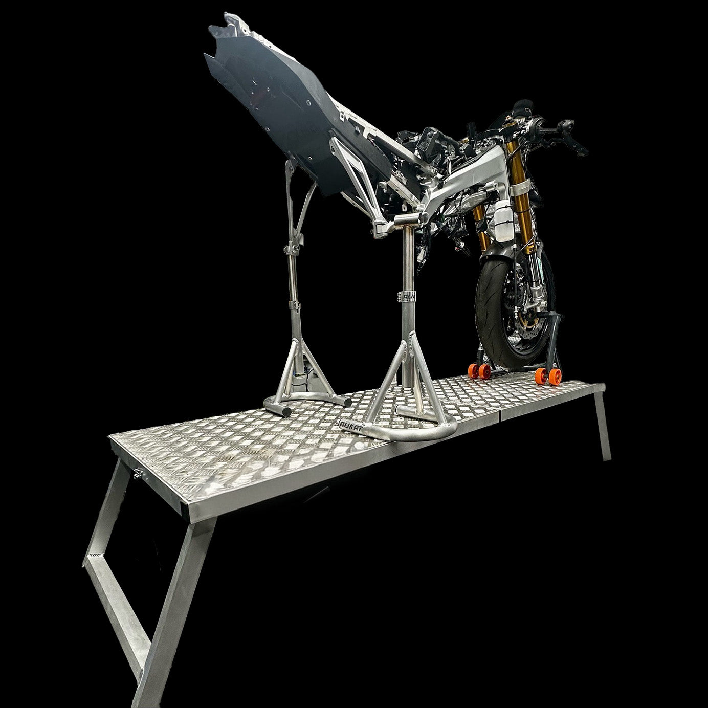 Adjustable Motorcycle Peg Stands