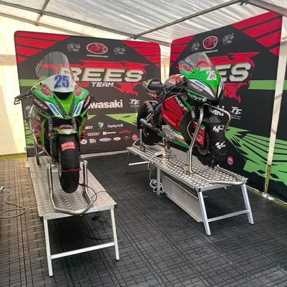 Aluminium Lightweight Folding Motorcycle Work Bench